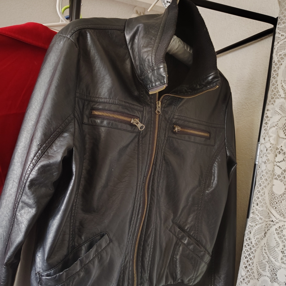 Levi Strauss Brown Leather Jacket